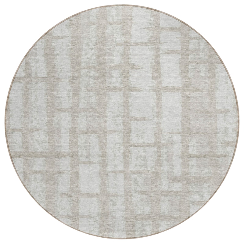 Machine Washable Indoor/ Outdoor Chantille Contemporary Ombre Rug