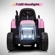 preview thumbnail 30 of 38, Kids Battery Powered Electric Tractor with Parent Remote Control & Trailer