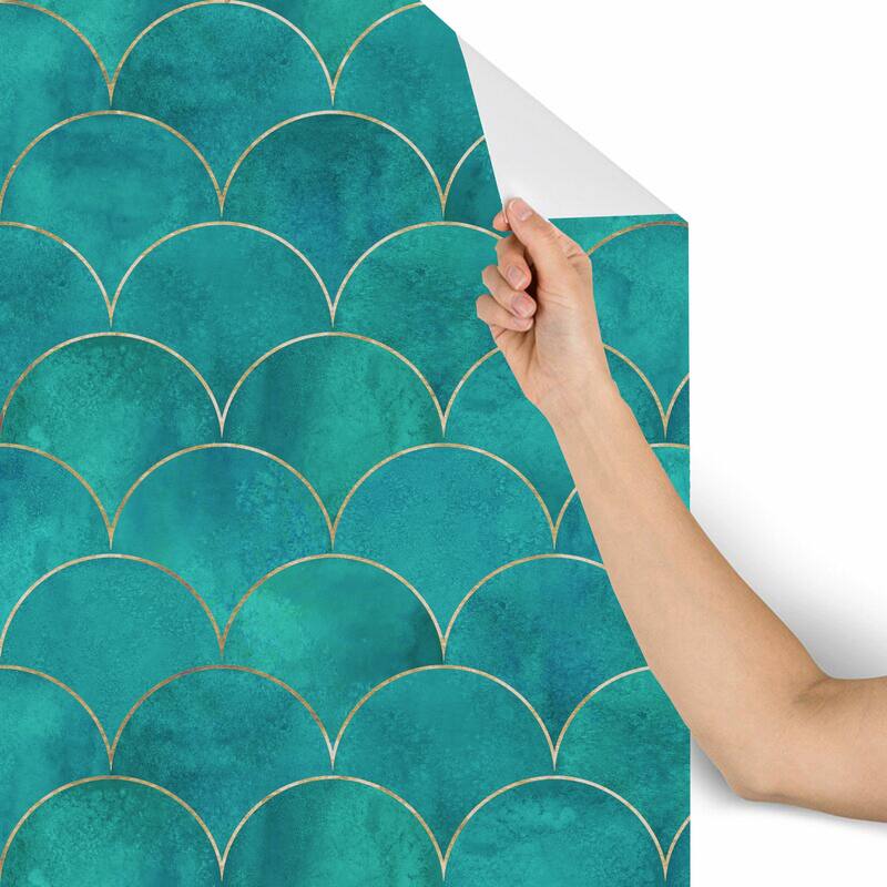 Ocean Waves Removable Wallpaper - 10'ft H x 24''inch W