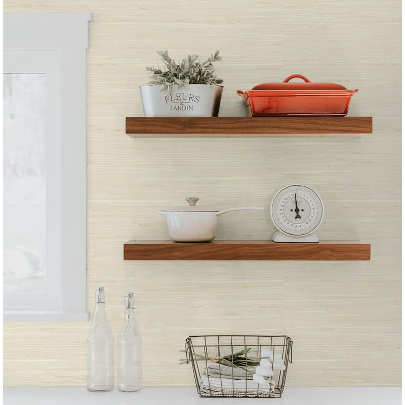 DuPont Tedlar Marion Faux Arrowroot High Performance Vinyl Unpasted Wallpaper
