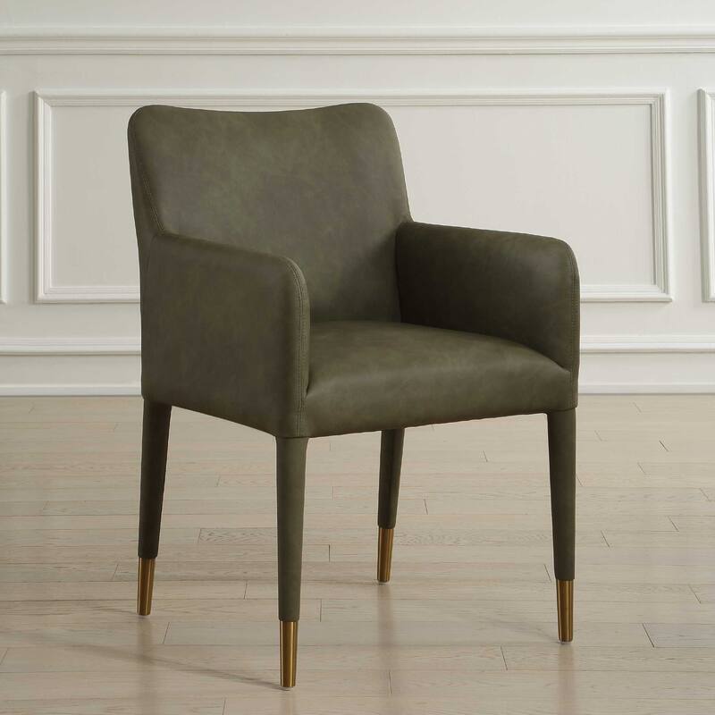 Uttermost Conifer Dining Armchair - 23.00" W x 34.00" H x 23.00" D