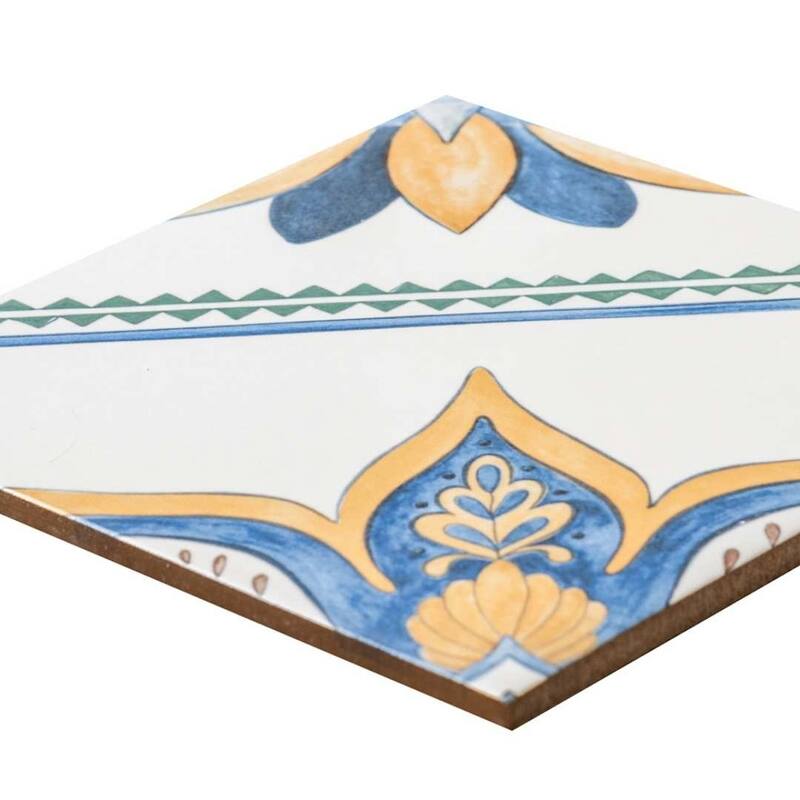 Monastery 8in x 8in Porcelain Floor and Wall Tile