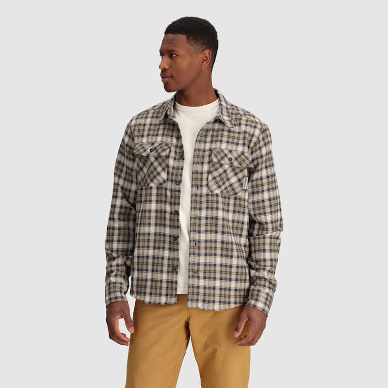 Outdoor Research Men's Feedback Flannel Twill Shirt
