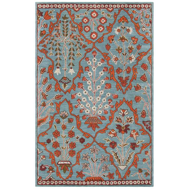 SAFAVIEH Wyndham Hand-tufted Wool Botanical Area Rug