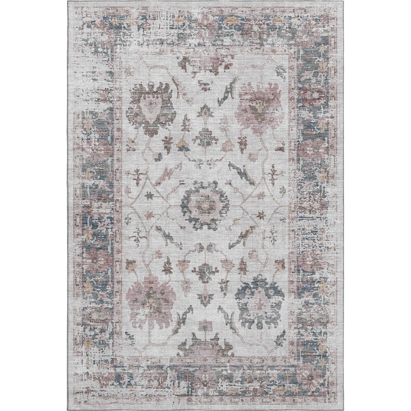 Premium Washable Super Soft Vintage Traditional Mayfield Rug