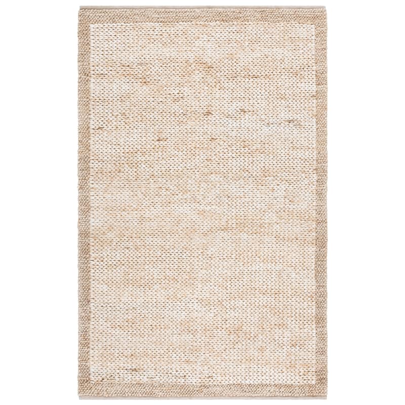SAFAVIEH Hand-Woven Natural Fiber Shanna Casual Jute Rug - 6' x 9' - Beige