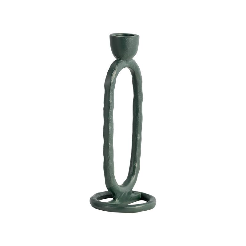 Sagebrook Home Oval Ring Taper Candle Holder