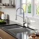 preview thumbnail 6 of 7, Karran Elite Undermount Stainless Steel 33 in. 16-Gauge Double Bowl KItchen Sink Kit