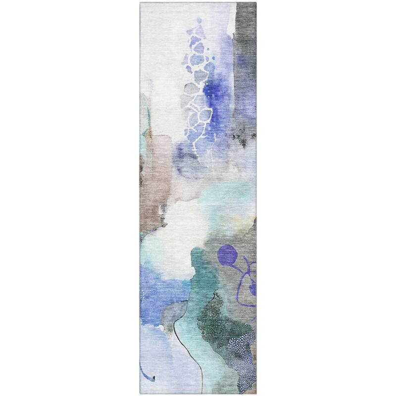 Premium Washable Super Soft Abstract Contemporary Mayfield Rug