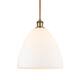 Option Brushed Brass / Matte White