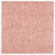 SAFAVIEH August Shag Veroana Solid 1.5-inch Thick Rug - 6'7" Square - Rose