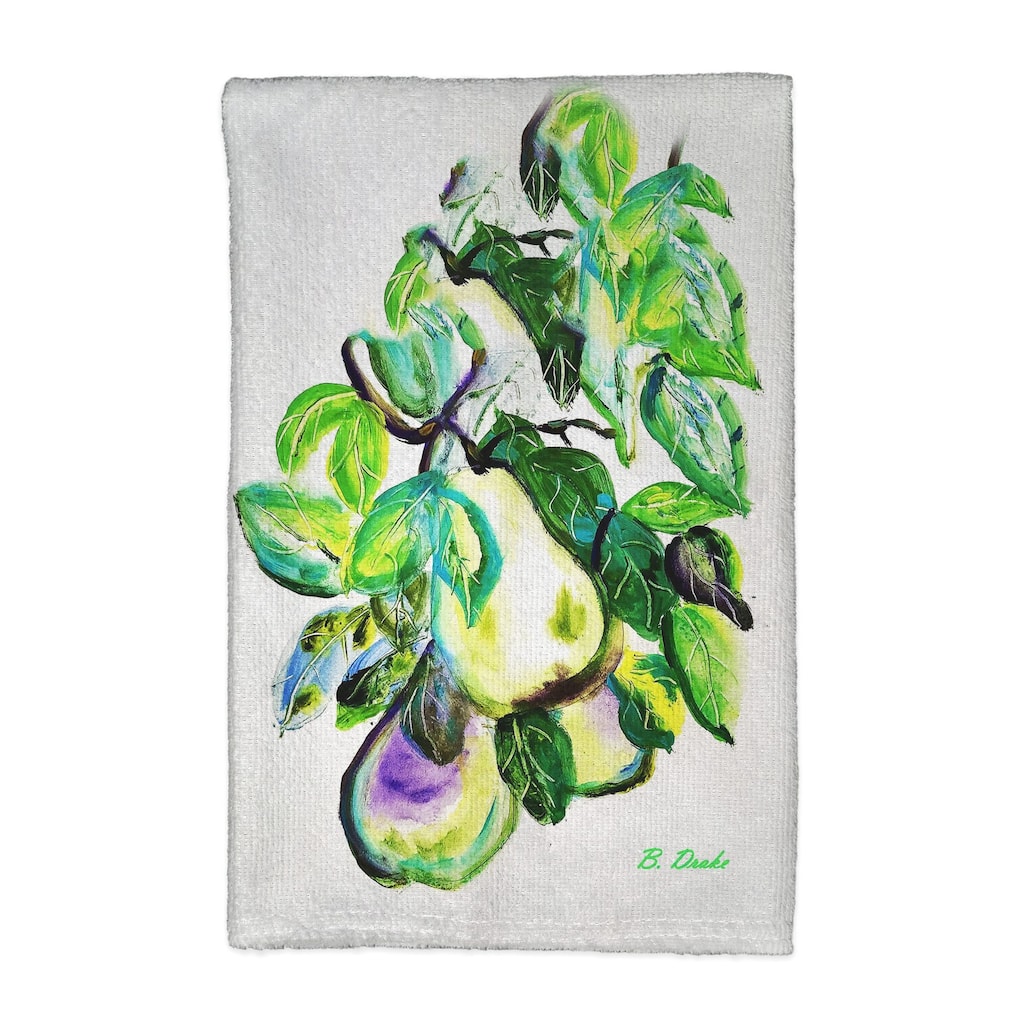 Hanging Pears Kitchen Towel - 16x25