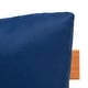 preview thumbnail 4 of 15, SAFAVIEH Outdoor Granton 5-piece Solid Wood Sectional Conversation Set