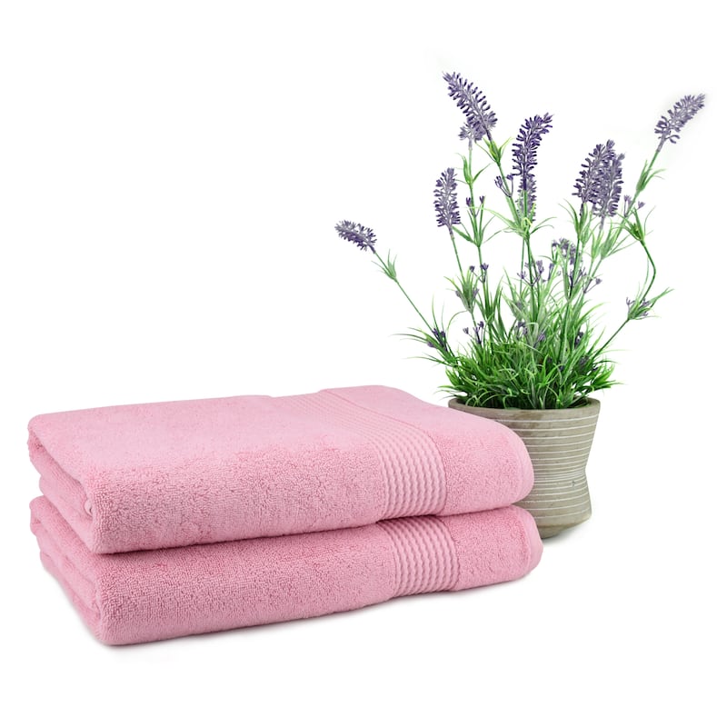 East'N Blue Lara Turkish Cotton Bath Towel (Pack of 2)