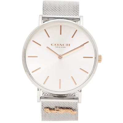 Coach Women's Perry White Dial Watch - 14503336 - 6 (36)