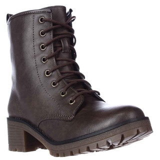 Machi by Beston Women's 'Jimmy' Combat Boots - Free Shipping On Orders ...