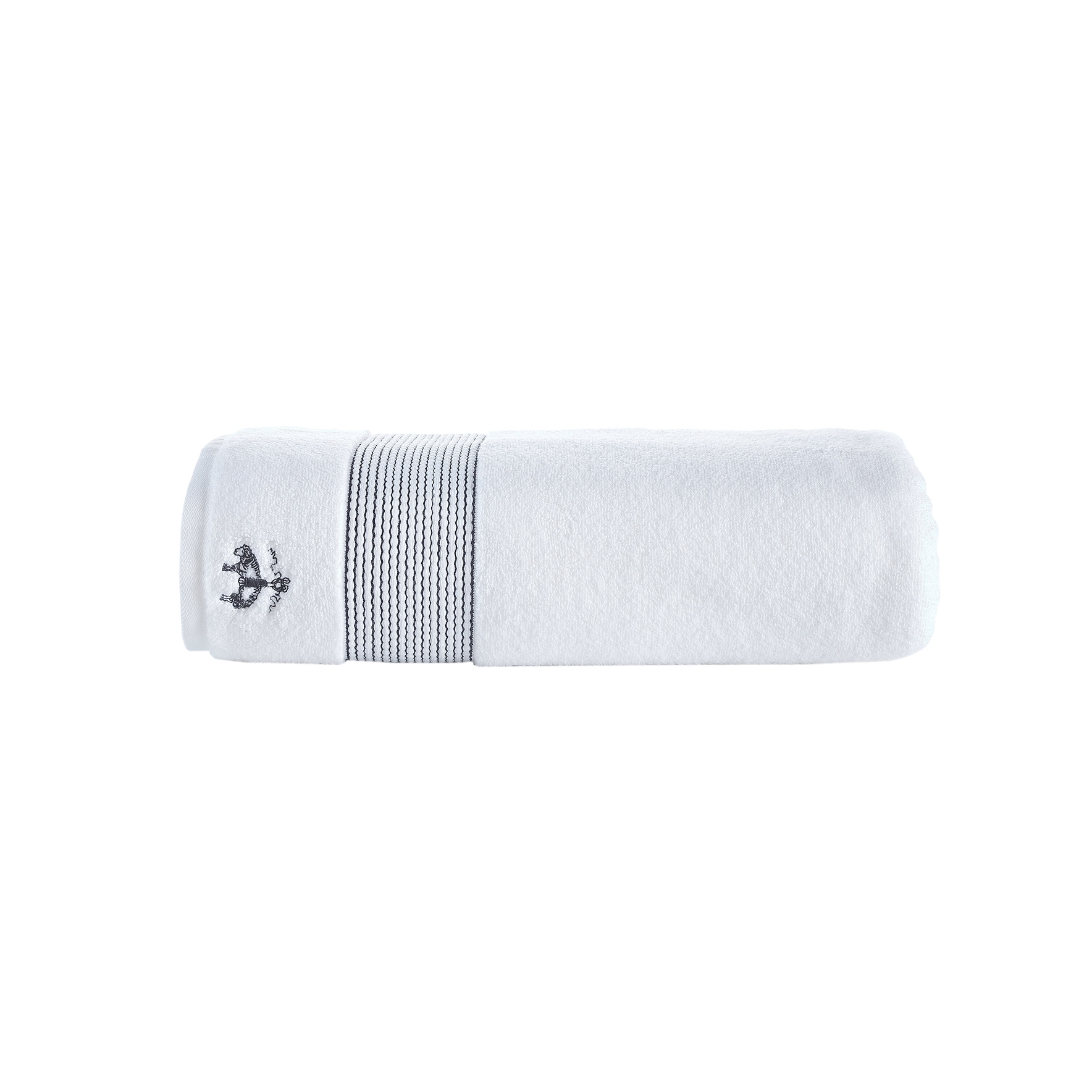 Brooks Brothers Rope Stripe Border Bath Sheet
