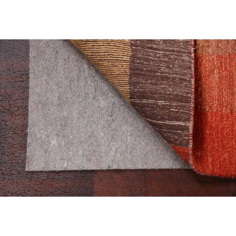 Geometric Gabbeh Kashkoli Oriental Area Rug Wool Hand-knotted Carpet - 3'1" x 5'4"