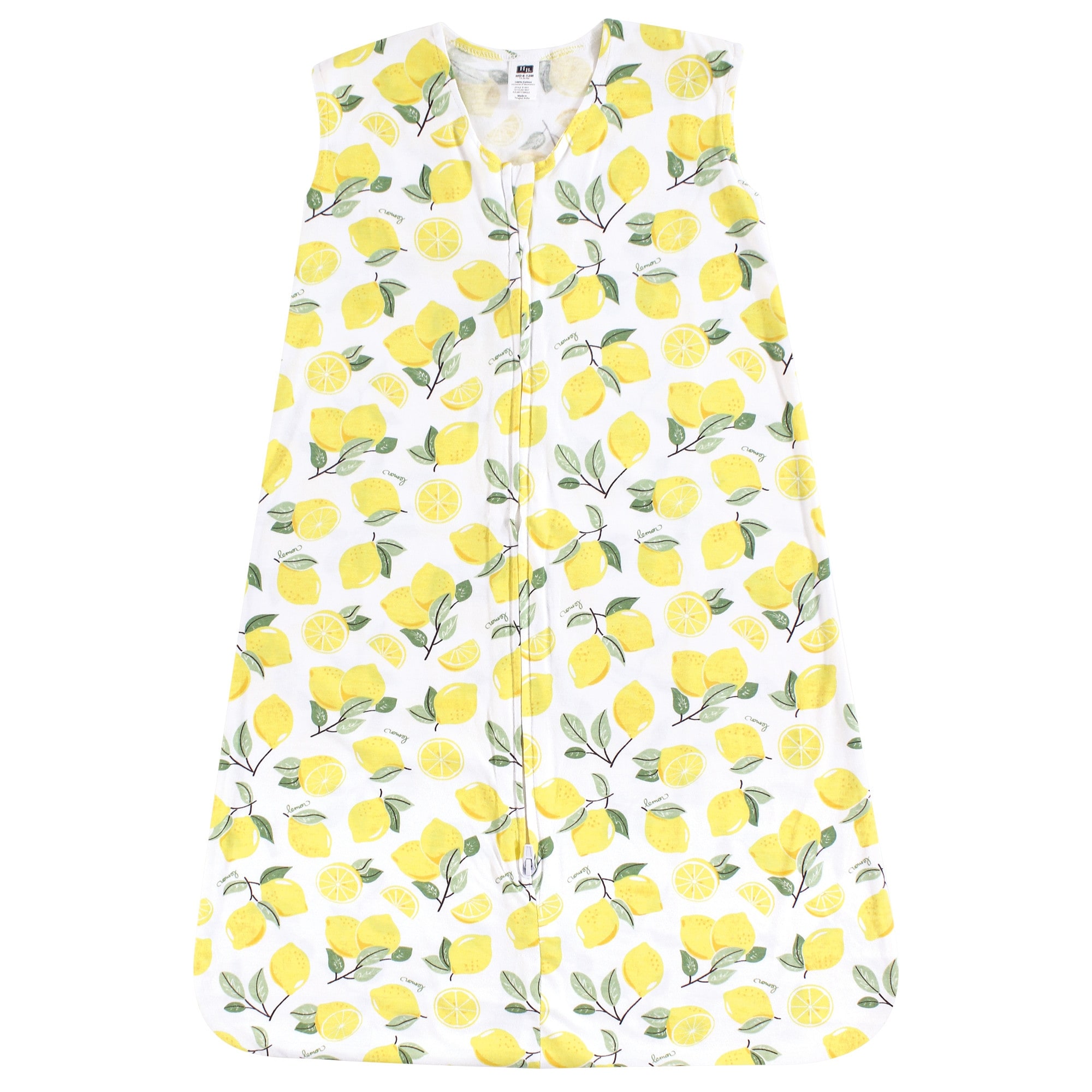Hudson Baby Infant Girl Cotton Sleeveless Wearable Sleeping