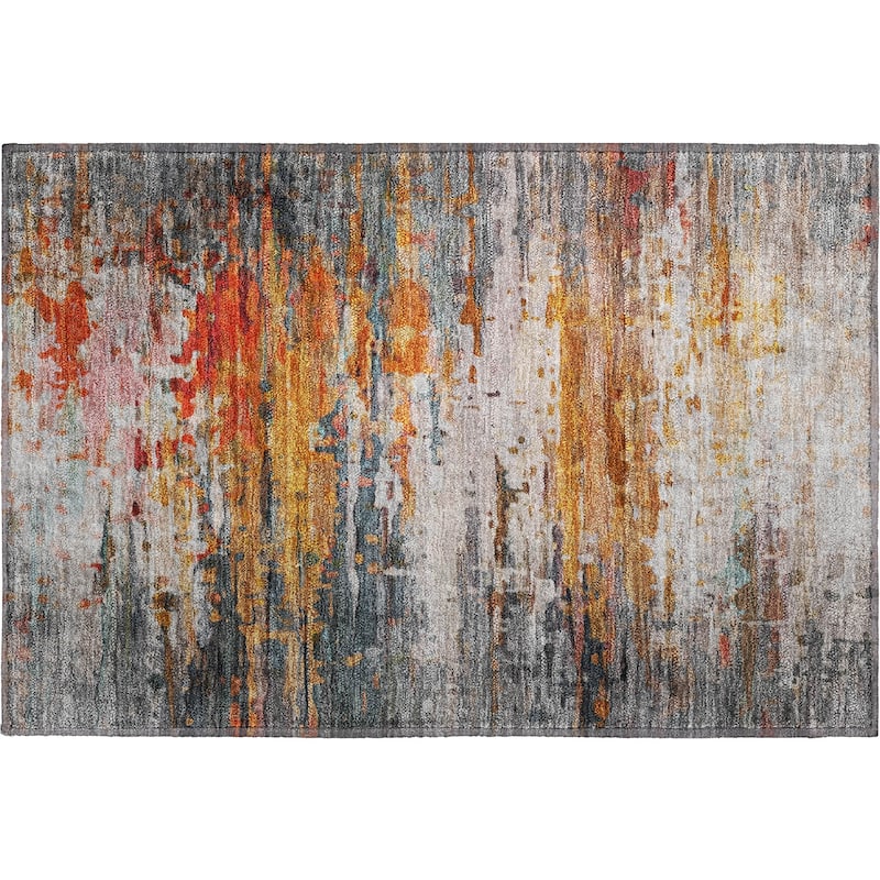 Premium Washable Super Soft Abstract Ombre Mayfield Rug
