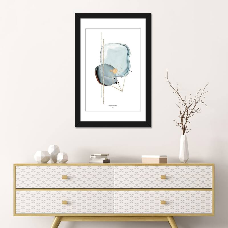 iCanvas "Gold Edition I" by Design Fabrikken