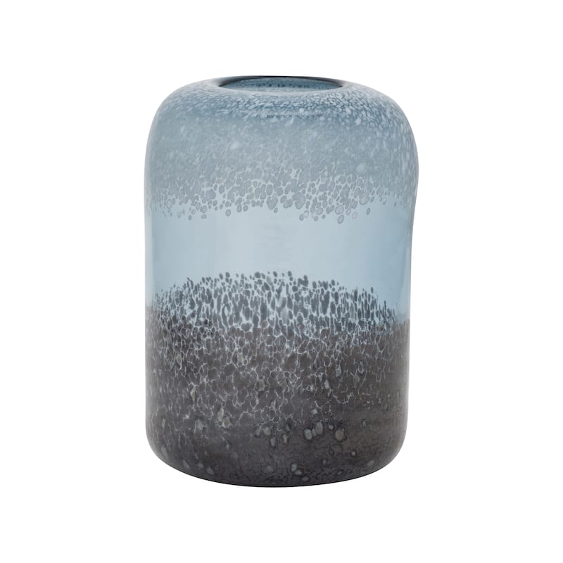 Sagebrook Home Glass Multi Cylinder Ombre Vase - 6" x 6" x 9"