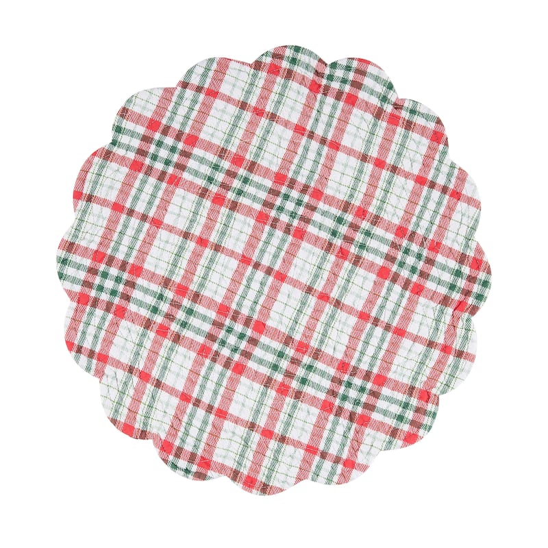 Jovie Round Placemats Set of 6, 17"