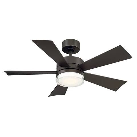 Modern Forms Wynd 42" 5 Blade Indoor / Outdoor Smart LED Ceiling Fan