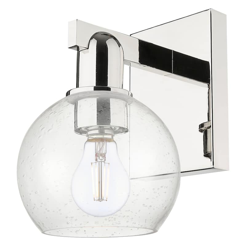 Innovations Lighting 716-1W-10-6 Athens Sconce Athens 10" Tall Wall - Polished Nickel / Seedy