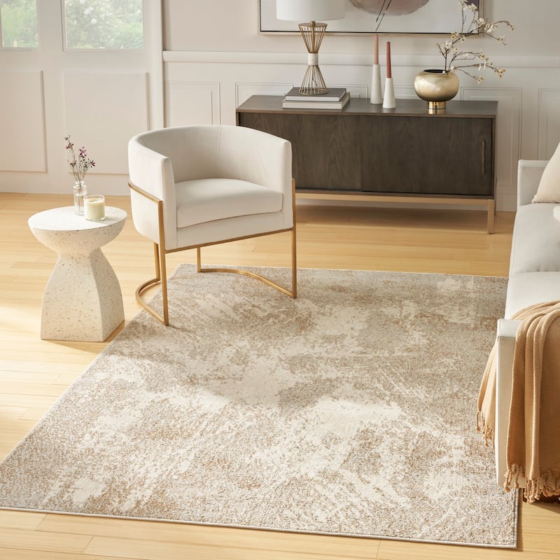 Nourison Ambiance Indoor only Contemporary Abstract Area Rug