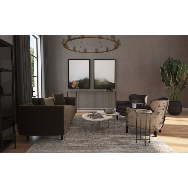 Hooker Furniture 7228-80052-15-SOFA-TABLE Commerce and Market 78" Wide