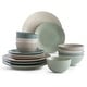 preview thumbnail 3 of 34, Sango Siterra Artist's Blend 16-Piece Stoneware Dinnerware Set