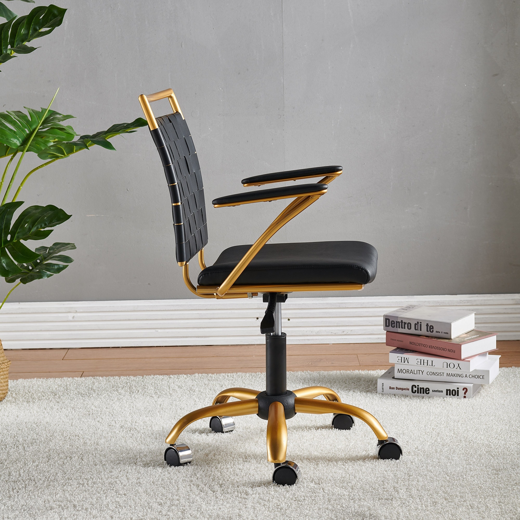 Luxmod gold sales office chair