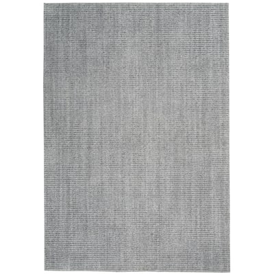 Calvin Klein Ridge Modern High Low Ribbed Area Rug