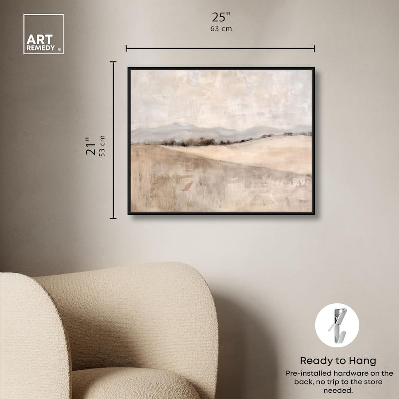 Distant Hills II Canvas by Art Remedy