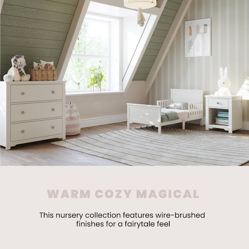 Woodland Toddler Bed with Rails by Forever Eclectic