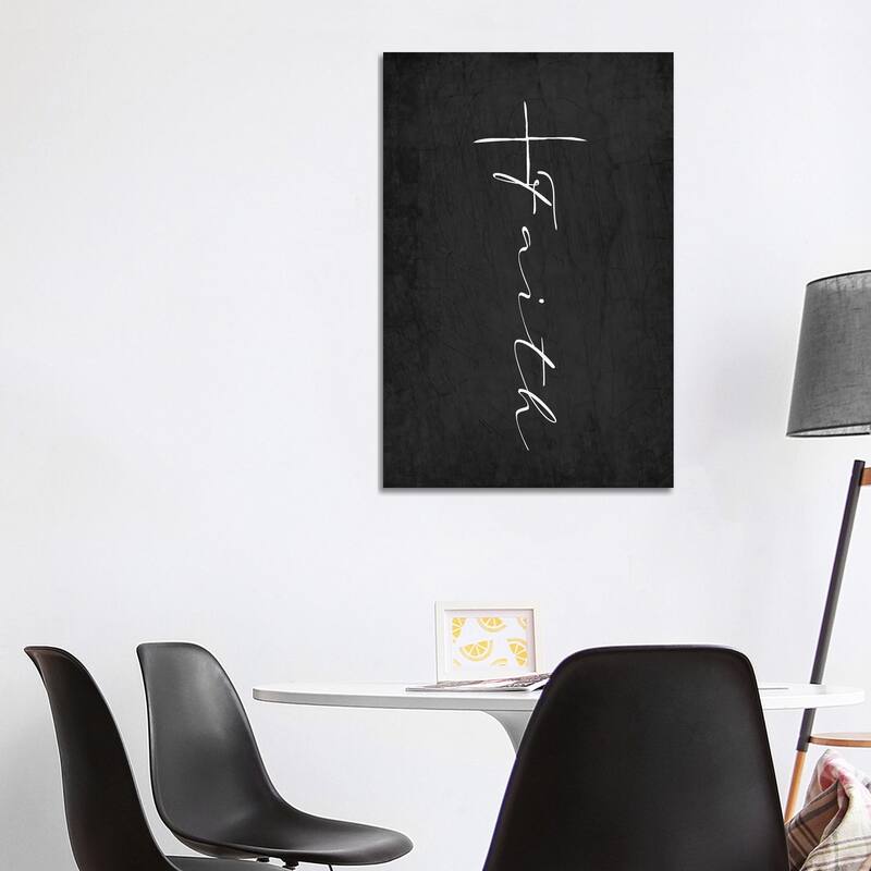 iCanvas "Faith Cross" by Kimberly Allen Canvas Print - 40x26x1.5