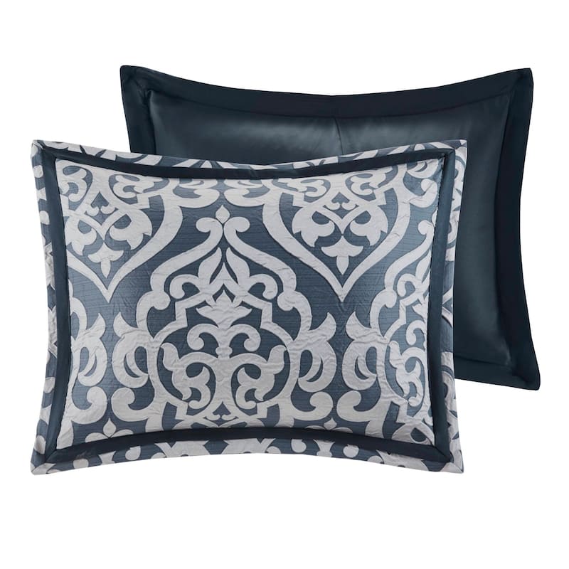 Madison Park Dillon 8 Piece Jacquard Comforter Set