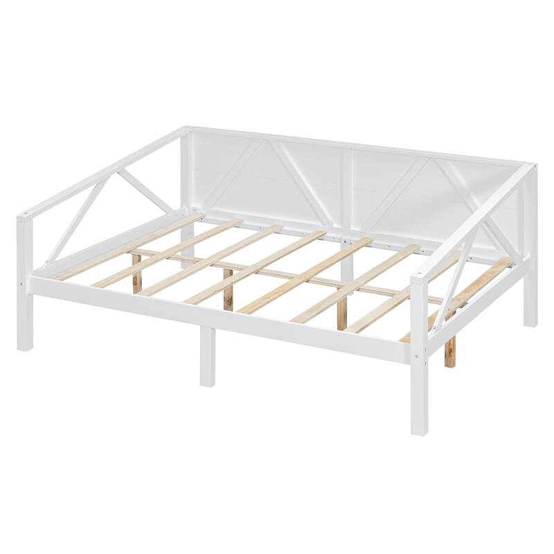 Multi-Functional Design Full Size Daybed 79.5" X 57.1" X 34.7"(L X W X H)