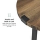 preview thumbnail 10 of 10, Middlebrook Barnett Round Metal Wrap Side Table