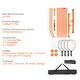 preview thumbnail 15 of 19, Pickleball Net Set Weather Resistant Steady Metal Frame & Strong PE Net, for Outdoor Backyard Driveway