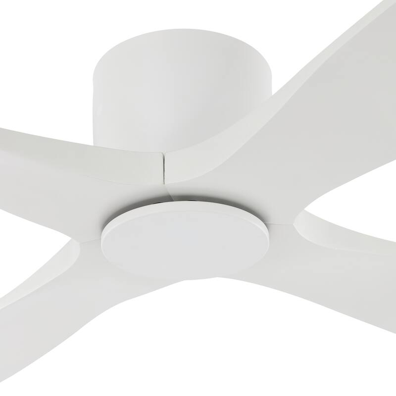 MLiAN 60" DC Flush Mount Ceiling Fan with Remote