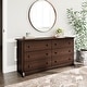 preview thumbnail 6 of 10, Prepac Fremont 6 Drawer Double Dresser for Bedroom, Wide Chest of Drawers, Traditional Bedroom Furniture