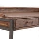 Thumbnail 6, WYNDENHALL Brinkley SOLID ACACIA WOOD Modern Industrial 60 inch Wide Writing Office Desk. Changes active main hero.