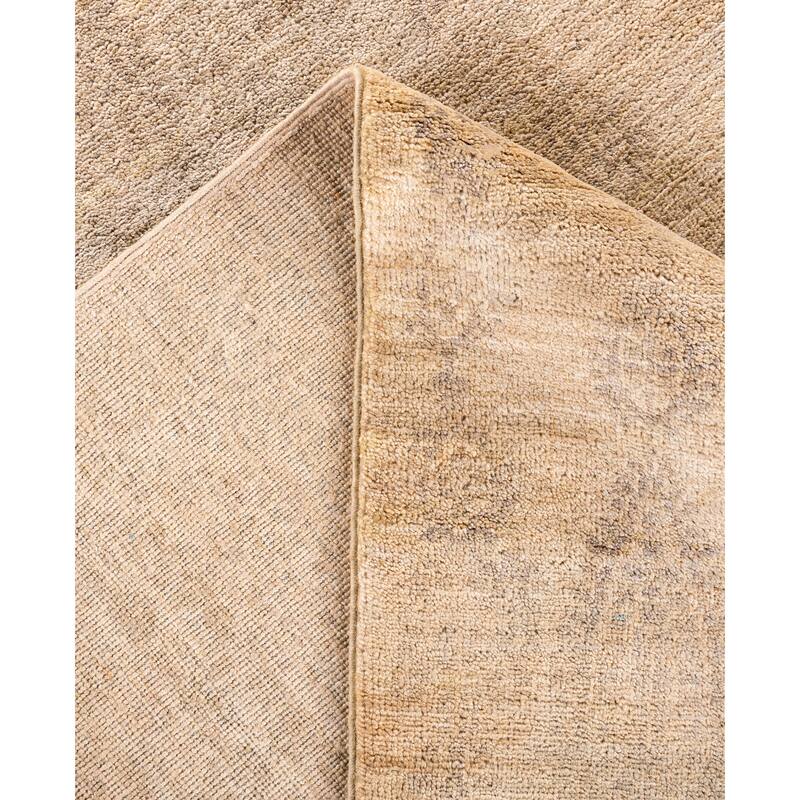 Overdyed One-of-a-Kind Hand-Knotted Area Rug - Beige - 6' 0" x 9' 1"