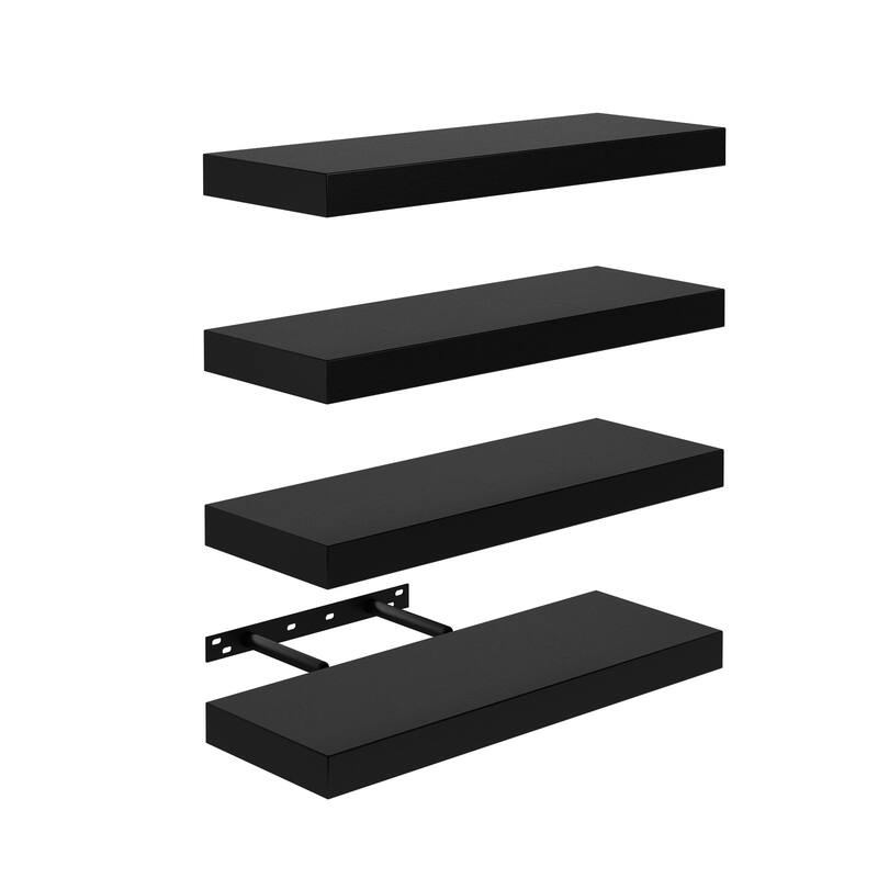 Homy Casa Wall-Mounted Floating Shelf, Set for Kitchen, Sturdy and Stylish