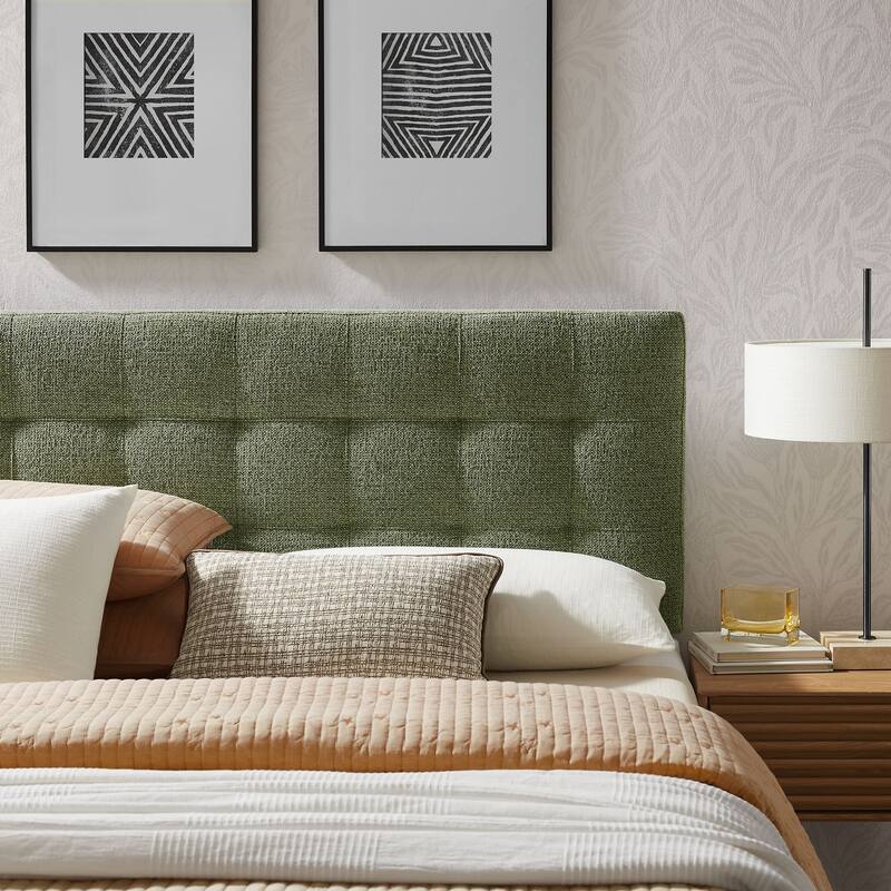 Lily Upholstered Fabric Headboard