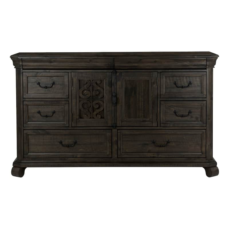 Magnussen Home Bellamy Peppercorn Drawer Dresser