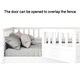 preview thumbnail 4 of 6, Twin Size Floor Bed with Super High Security Barrier,Door and Support Slat