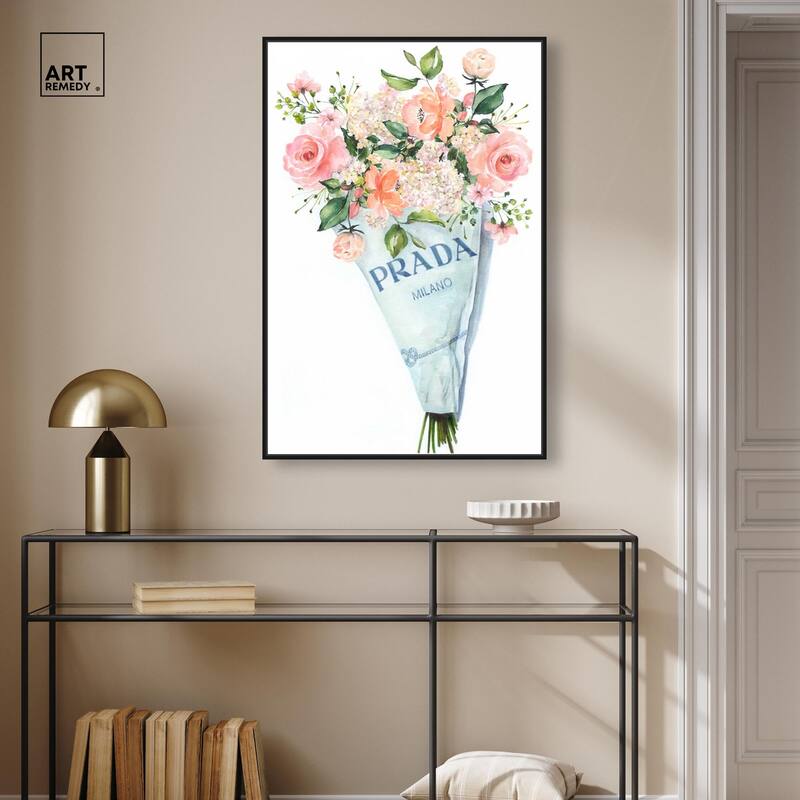 A World of Flowers Canvas by Art Remedy